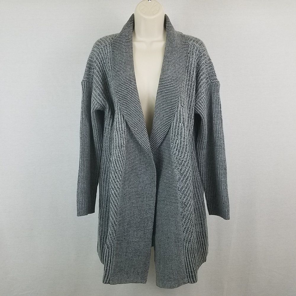 Ribbed Shawl-Collar Cardigan Sweater Style & Co